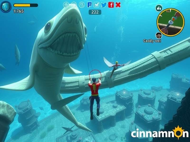 Cinnamon Dive Discovery features showcase with UI elements